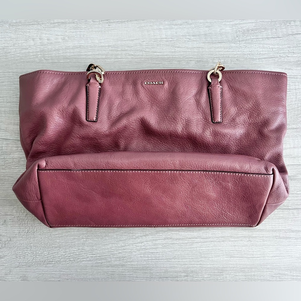 Coach Pebbled Leather Madison Tote with Original Duster - Picture 13 of 14